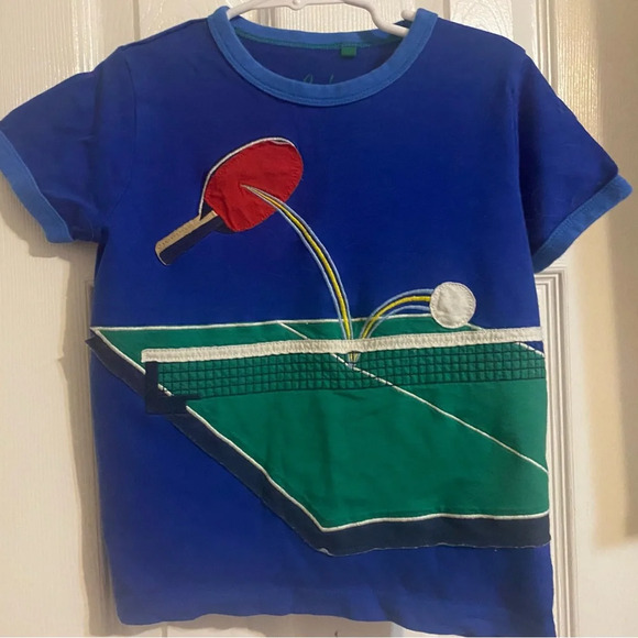 Mini Boden Ping Pong Applique Shirt - Picture 1 of 8